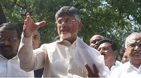 “வாக்குச் சீட்டு முறைக்கு திரும்பவேண்டும்" - சந்திரபாபு நாயுடு
