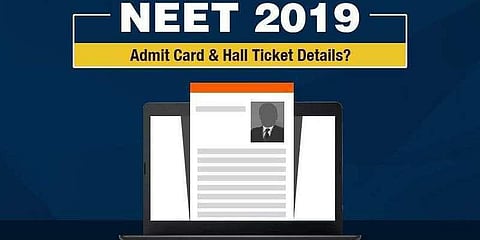 நீட் தேர்வு: நாளை முதல் ஹால் டிக்கெட்!