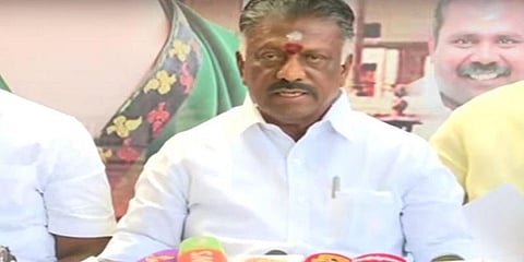 “ஈவிகேஎஸ் இளங்கோவன் மீது சட்டப்படி நடவடிக்கை” - ஒபிஎஸ் விளக்கம்