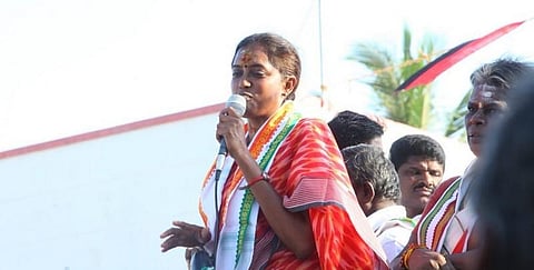 கரூரில் தேர்தலை ரத்து செய்ய பரிந்துரைப்பேன்?: ஜோதிமணியிடம் மாவட்ட ஆட்சியர் கூறினாரா?