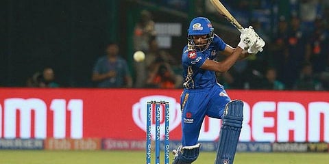 பாண்ட்யா பிரதர்ஸ் அதிரடி - 168 ரன்கள் குவித்த மும்பை அணி