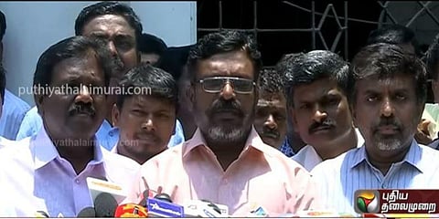 பொன்பரப்பியில் மறுவாக்குப்பதிவு நடத்த வேண்டும் - திருமாவளவன்