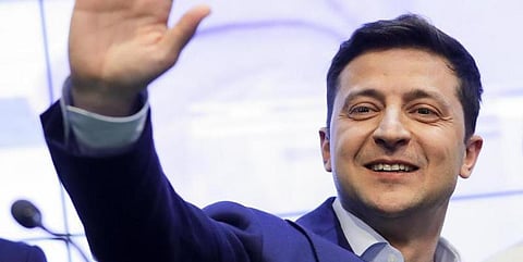 உக்ரைனில் அதிபரான காமெடி நடிகர்!