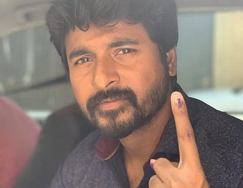 "வாக்கில்லாமல் வாக்களிக்க சிவகார்த்திகேயனுக்கு அனுமதி கொடுத்த அதிகாரி மீது நடவடிக்கை" - சத்யபிரதா சாஹூ