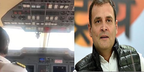 பீகாருக்கு ராகுல் காந்தி பயணித்த விமானத்தில் கோளாறு