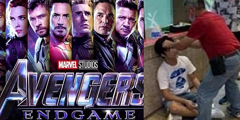 ‘அவெஞ்சர்ஸ் எண்ட்கேம்’ கதையை கூறிய ஸ்பாய்லருக்கு தியேட்டரிலேயே சரமாரி அடி!