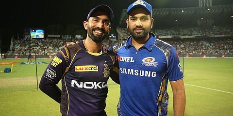 டாஸ் வென்றது மும்பை - கொல்கத்தா முதல் பேட்டிங்