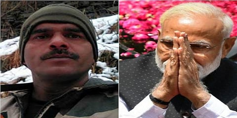 “நான்தான் உண்மையான சவுக்கிதார்” - மோடிக்கு எதிராக களமிறங்கும் முன்னாள் பாதுகாப்பு படை வீரர்