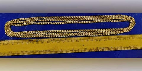 திருச்சி விமான நிலையத்தில் 31 லட்சம் மதிப்புள்ள தங்கம் பறிமுதல்