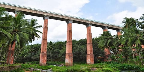 தொட்டிப்பாலத்தில் பிரமாண்டமான தேன்கூடு ! : சுற்றுலா பயணிகளுக்கு ஆபத்து ?