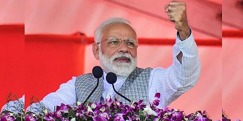 ''பாஜகவால் மட்டுமே நிலையான ஆட்சியைத்தர முடியும்'' : மோடி திட்டவட்டம்