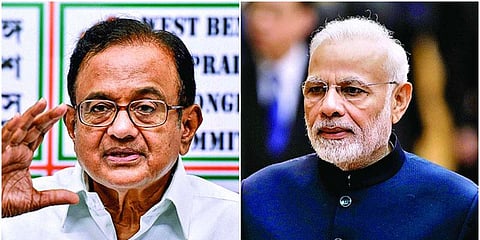 "ராஜீவ் காந்தி ஊழலில் நம்பர் ஒன்" விமர்சித்த மோடி, பதில் கொடுத்த சிதம்பரம் !