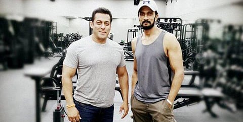 முதல் நாள் ஷூட்டிங்: சல்மானுக்கு நன்றி சொன்ன வில்லன் சுதீப்!