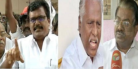 “தங்கத் தமிழ்ச்செல்வனுடன் சேர்ந்து ஆட்சியைக் கவிழ்க்க ஸ்டாலின் சதி” - கே.பி. முனுசாமி