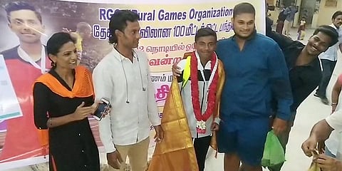 உசைன் போல்ட் சாதனையை முறியடிப்பதே இலக்கு - தமிழக வீரரின் நம்பிக்கை