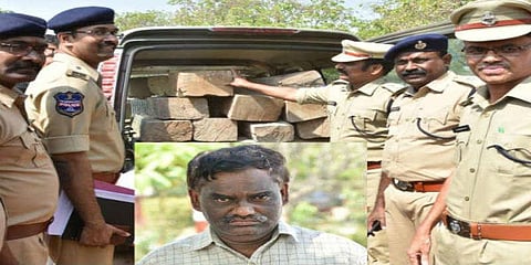 தெலுங்கானா போலீஸை 20 ஆண்டுகாலம் அலைக்கழித்த மரக்கடத்தல் குற்றவாளி கைது !