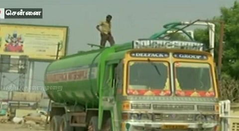 பூவிருந்தவல்லியில் அனுமதியின்றி ராட்சத ஆழ்துளைக் கிணறுகள் மூலம் தண்ணீர் திருட்டு