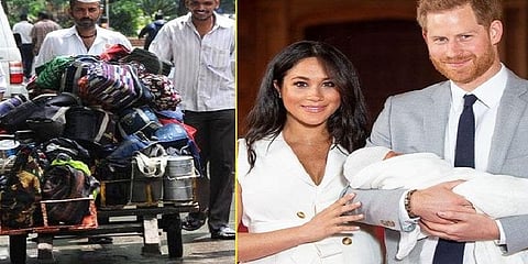 பிரிட்டனின் குட்டி இளவரசருக்கு பரிசுகளை அனுப்பி வைத்த மும்பை டப்பாவாலாக்கள்!