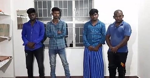 இரவு நேரங்களில் பேருந்தை கற்களால் தாக்கும் கும்பல் கைது