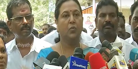 தண்ணீர் பிரச்னையை அரசு உடனடியாக தீர்க்க வேண்டும்: பிரேமலதா விஜயகாந்த்