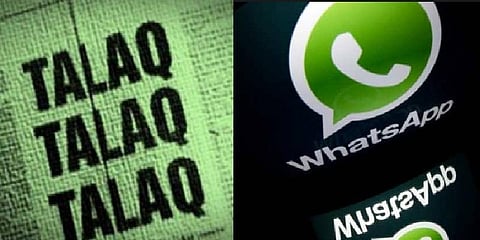 வாட்ஸ் அப் மூலம் முத்தலாக்: கணவரை தேடும் போலீசார்!