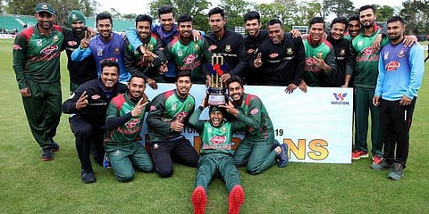 முதன் முறையாக முத்தரப்பு தொடரை வென்று பங்களாதேஷ் சாதனை!