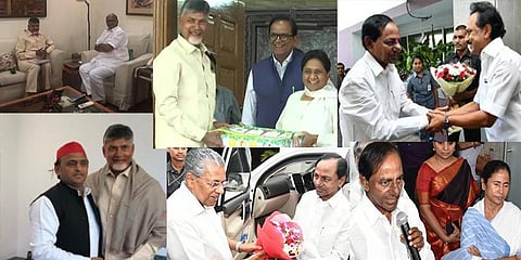 சந்திரபாபு நாயுடு போடும் புதிய கணக்கு : சரிகட்டுவாரா சந்திரசேகர் ராவ் ?