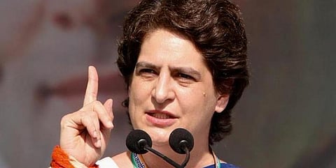 "கருத்துக் கணிப்பால் மனம் தளர வேண்டாம்": பிரியங்கா காந்தி