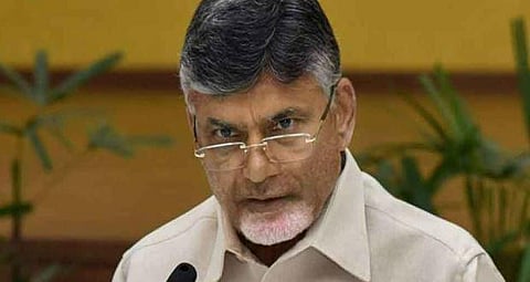 ஆந்திர முதல்வர் சந்திரபாபு நாயுடு ராஜினாமா