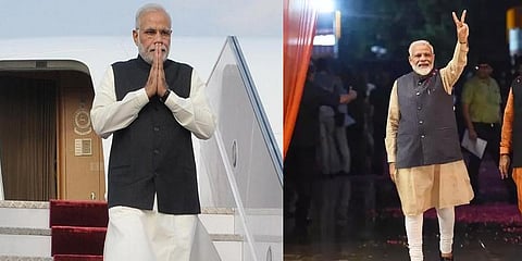 பிரதமர் மோடியின் வெளிநாட்டு பயணத் திட்டம் வெளியீடு !