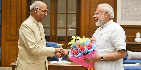 குடியரசுத் தலைவரை சந்திக்கிறார் பிரதமர் மோடி