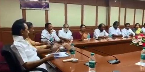 திமுக மக்களவை குழுத் தலைவர்; கொறடா தேர்வு - தலைமைக் கழக அறிவிப்பு