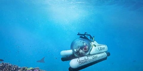 நீர்மூழ்கி வாகனத்தை தயாரித்து சாதனை படைத்த உபர் நிறுவனம்!