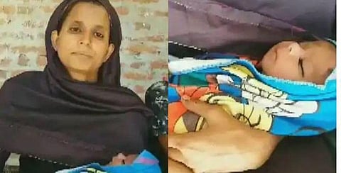 வாக்கு எண்ணிக்கை அன்று பிறந்த மகனுக்கு மோடி பெயர் சூட்டிய இஸ்லாமிய பெண்!