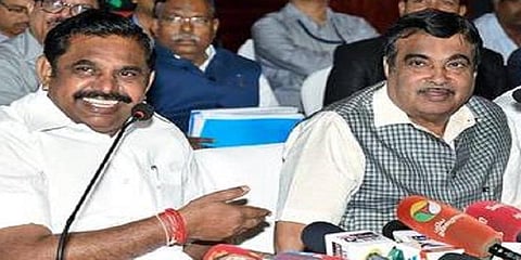 கிருஷ்ணா, கோதாவரி நதிகளை இணைத்து தமிழகத்துக்கு தண்ணீர்? - நிதின் கட்கரிக்கு முதல்வர் பழனிசாமி நன்றி