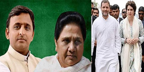 சமாஜ்வாதி - பகுஜன் சமாஜ் வெற்றியை பாதித்த காங்கிரஸ்