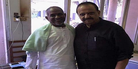 நீண்ட இடைவெளிக்குப் பின் இளையராஜா - எஸ்.பி.பி.ஒத்திகை