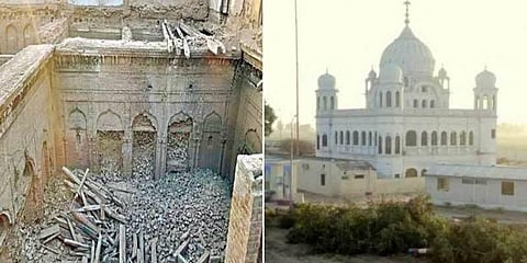 பாகிஸ்தானில் வரலாற்று சிறப்புமிக்க குருநானக் அரண்மனை தகர்ப்பு