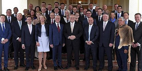 ஆஸ்திரேலிய பிரதமராக மீண்டும் மோரிசன் பதவியேற்பு