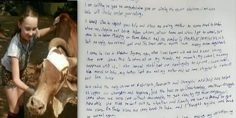 பிரதமர் மோடிக்கு போலாந்து சிறுமி உருக்கமான கடிதம்