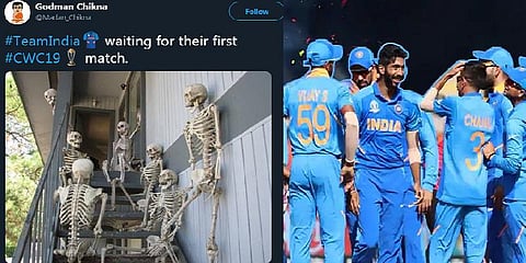 ''காத்திருந்து... காத்திருந்து...'' - இந்தியாவின் முதல் போட்டிக்காக மீம்ஸ் கேலி செய்யும் கிரிக்கெட் ரசிகர்கள்