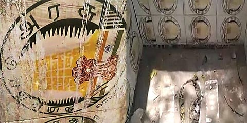 உ.பி.யில் உள்ள கழிவறைகளில் தமிழக அரசு சின்னம் பதித்த டைல்ஸ் !