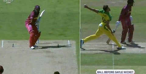 நடுவர் தவறால் ஆட்டமிழந்த கெய்ல்: சமூக வலைத்தளங்களில் கிளம்பும் சர்ச்சை!