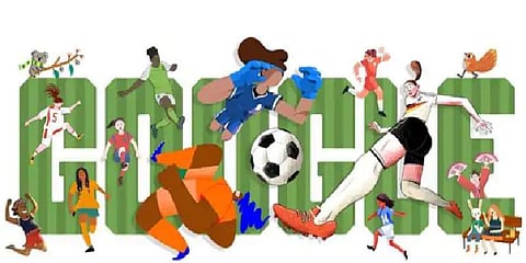 மகளிர் உலகக் கோப்பை கால்பந்து ! சிறப்பு டூடுளை வெளியிட்டது கூகுள்