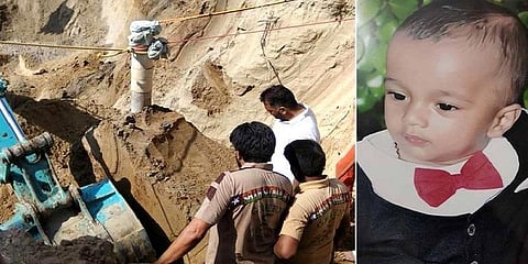 ஆழ்துளை கிணற்றிலிருந்து மீட்கப்பட்ட குழந்தை சிகிச்சை பலனின்றி உயிரிழப்பு