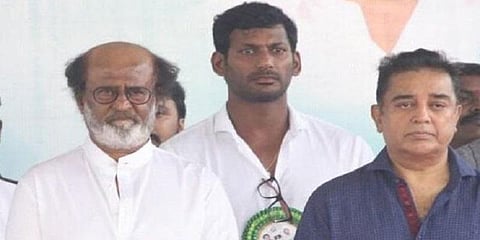 ரஜினி, கமல் ஆதரவு யாருக்கு - விஷால் பதில்