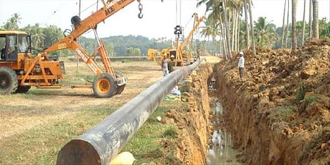 விவசாயிகள் எதிர்ப்பையும் மீறி கோவையில் கெயில் குழாய் திட்டம் !