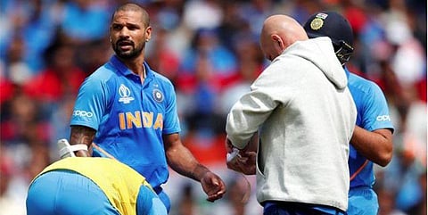 தவான் காயம்: இங்கிலாந்து பறக்கிறார் ரிஷாப் பன்ட்!