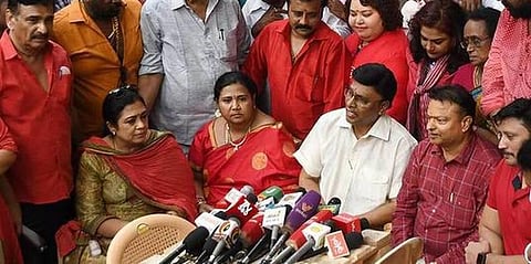 நடிகர் சங்கத் தேர்தல்: கமல்ஹாசனை சந்தித்தது கே.பாக்யராஜ் அணி