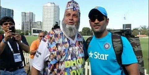 பாகிஸ்தான் ரசிகருக்கு இலவச டிக்கெட்: தோனியை புகழும் ’சாச்சா சிகாகோ’!